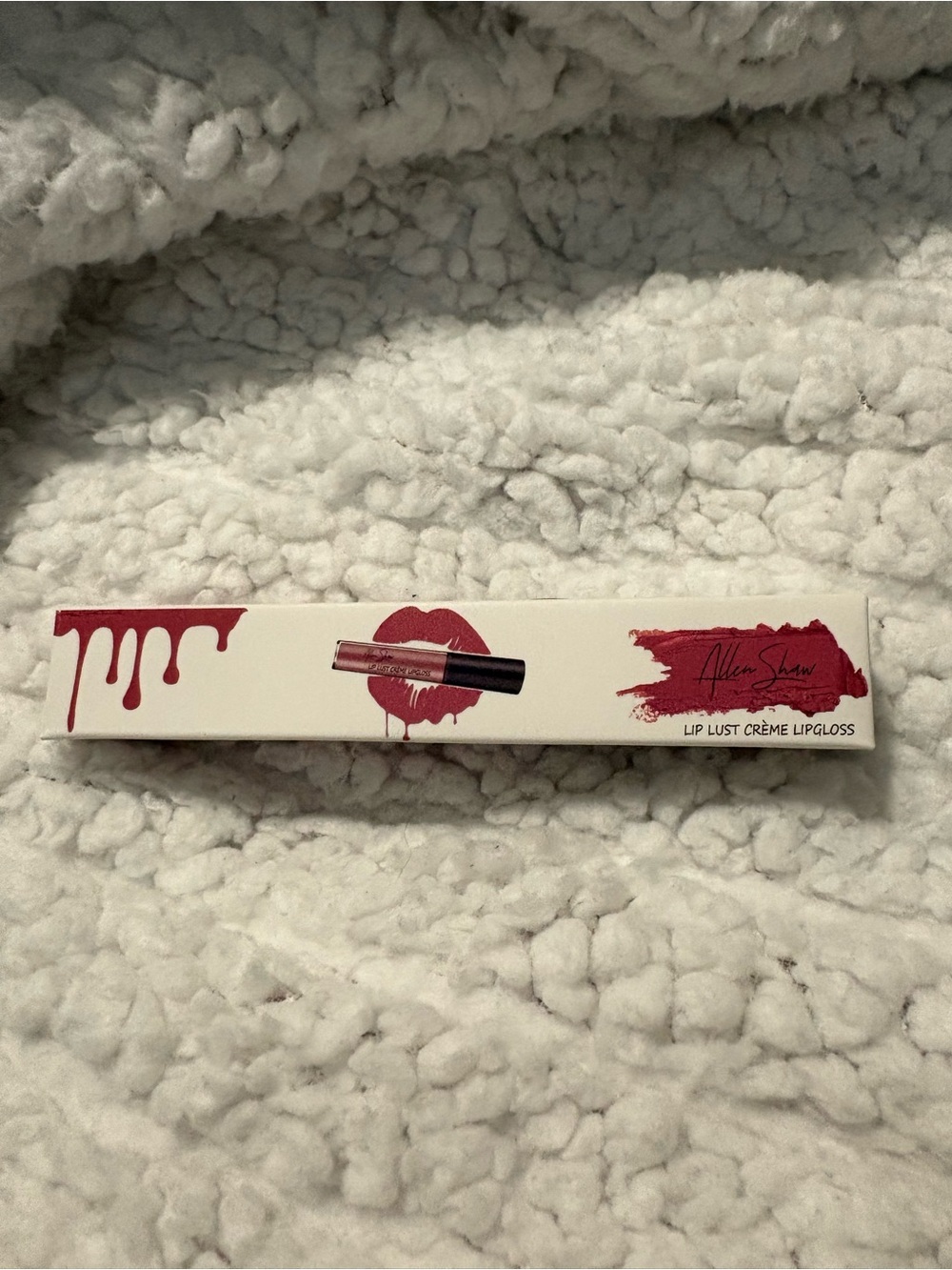 Allen Shaw Lip Lust Crème Lipgloss - Berry Red